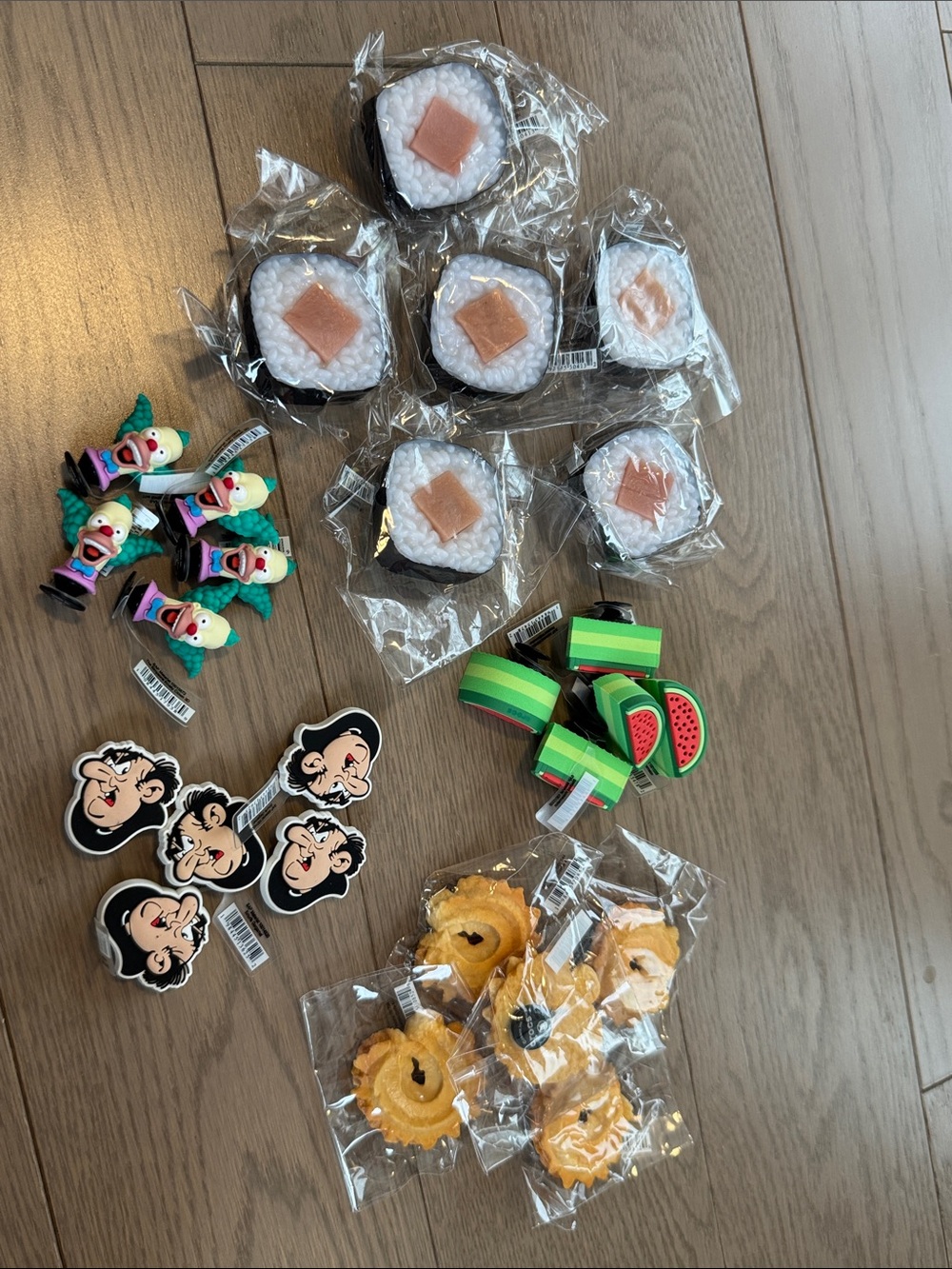 Assorted CROCS & Jibbitz Charms - Any three for $12